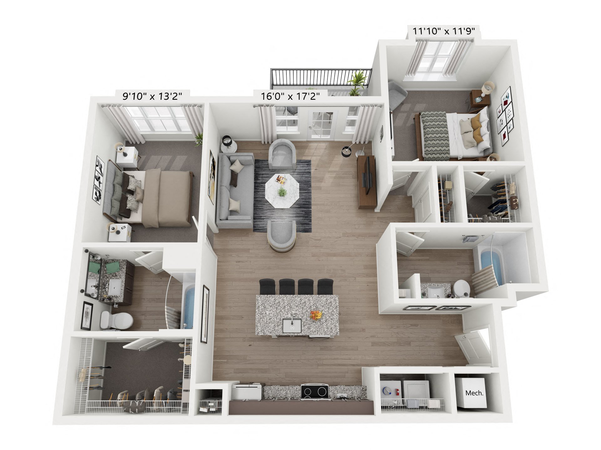 Tricorn (2.20 C | F) floor plan